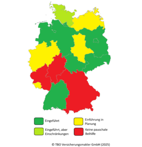 Pauschale Beihilfe in Deutschland