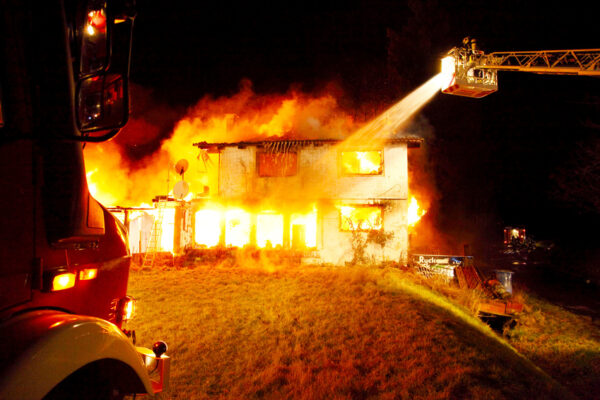 Brandschaden, Brandschäden, Feuer, Wohngebäudeversicherung, Gebäudeversicherung